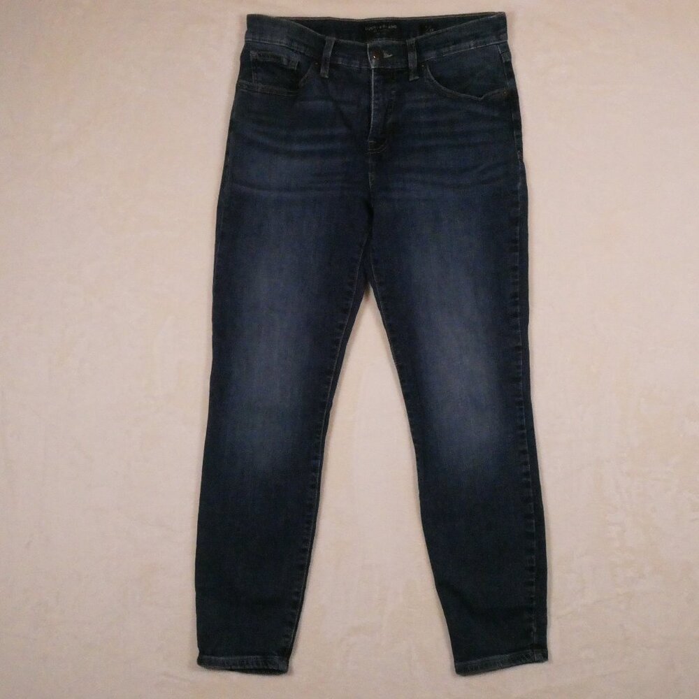 Lucky Brand Ava Skinny Mid Rise Skinny Jeans - Medium Wash w/ Whiskering